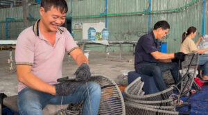ghế đan dây dù